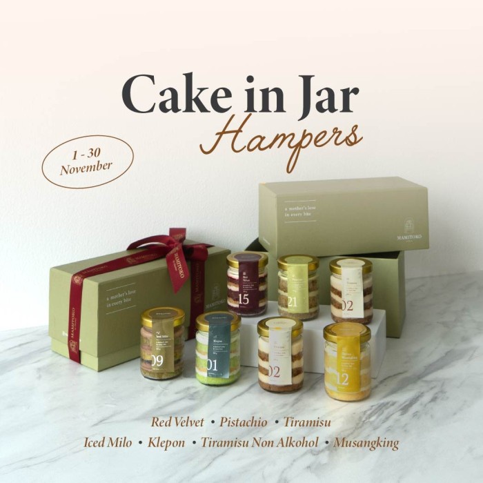 

Cake in Jar Hampers