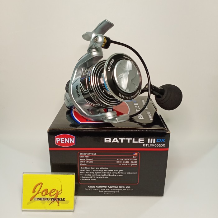 Spesial Penn Battle Iii 4000 Dx Reel Spinning Alat Pancing Mancing