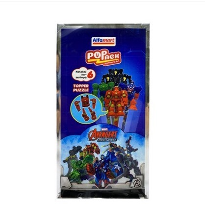 

Avenger Pop pack Pensil stationery set Topper Puzle Assorted Kode 372
