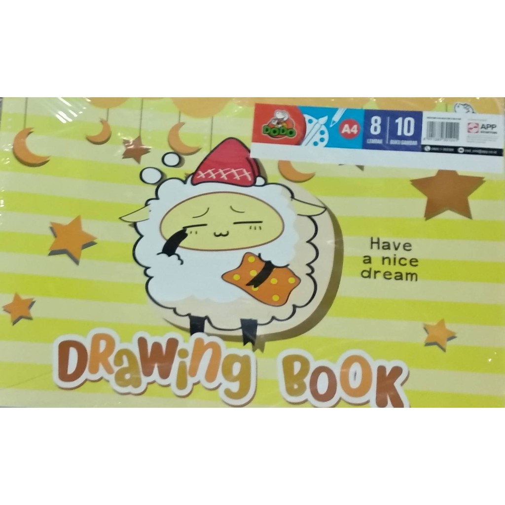 

Tahan Lama Buku Gambar Dodo A4 Harga Grosir (1 Pak / 10 Buku)