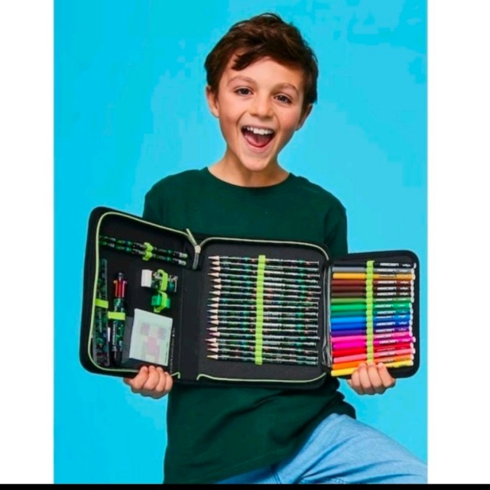 

Smiggle Zip It Minecraft/ Minecraft Stationery/Alat tulis Smiggle/Kado Kode 44