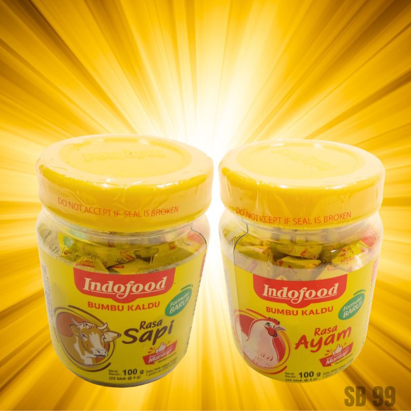 

HJE Bumbu kaldu blok Indofood jar isi 25pcs