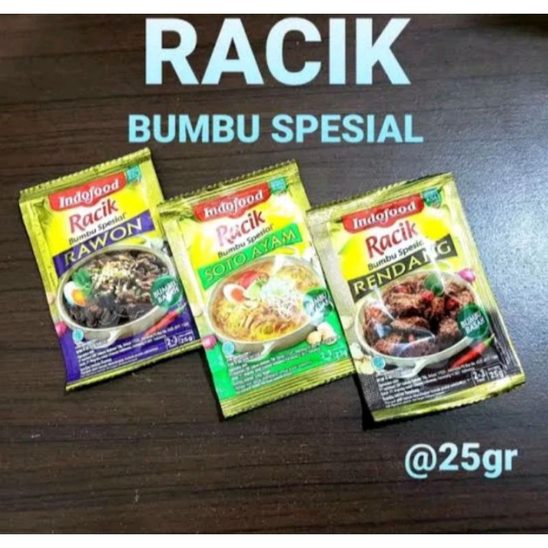 

HJE Racik bumbu spesial 25g