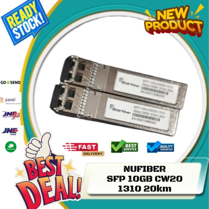 

SFP CWDM SFP 10GB CW20 1310 20km Kode 1130