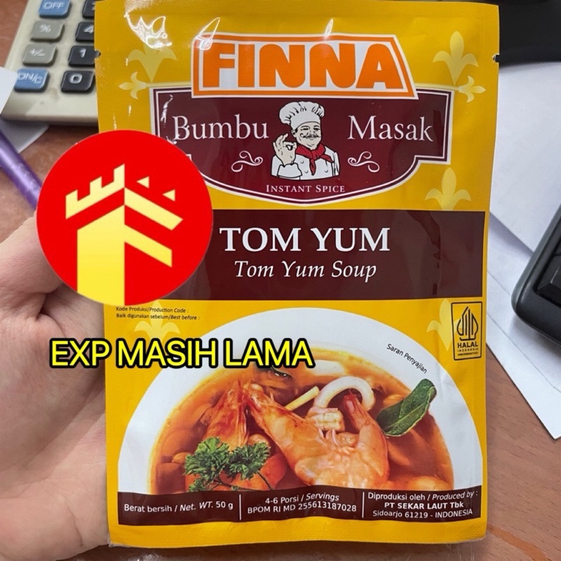 

HJE FINNA BUMBU TOM YUM TOMYAM PASTA TOM YAM 50 GR