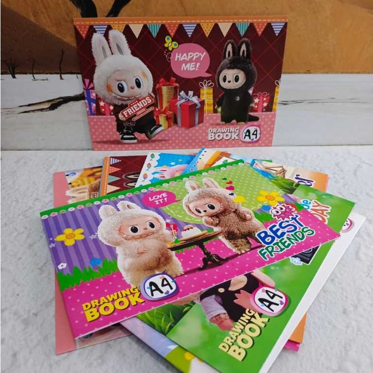 

Diskont (Baca Deskripsi) Buku Gambar Ukuran A4 / A4 Labubu/A4 Sidu