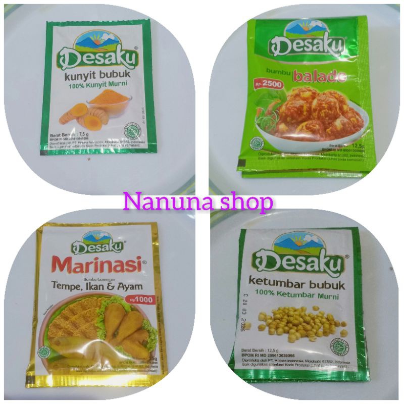 

HJE Desaku bumbu halus dan marinasi