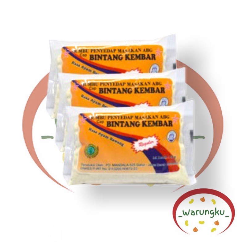 

HJE Bintang Kembar Bumbu Tabur 50gr