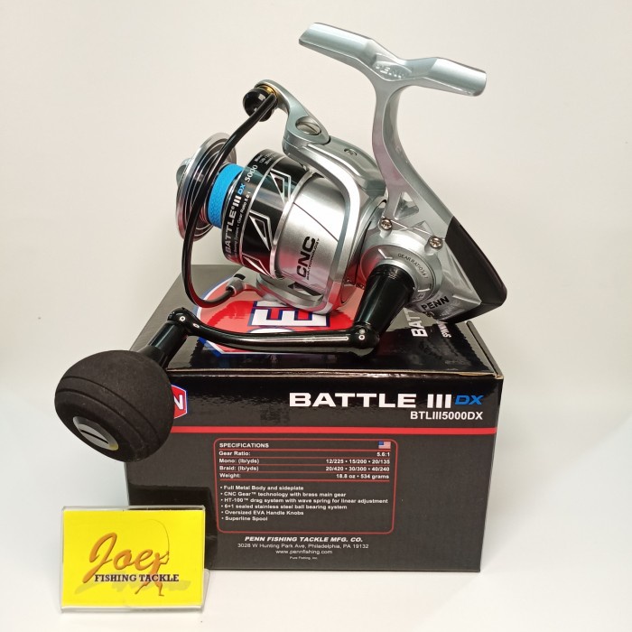 Terlaris Penn Battle Iii 5000 Dx Reel Spinning Alat Pancing Mancing