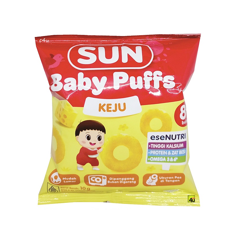 

SUN Puffs - Snack Ekstrudat untuk Bayi - 10 gr