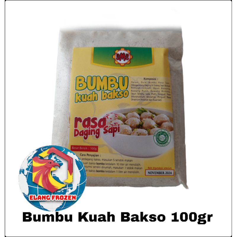 

HJE Bumbu Kuah Bakso rasa Daging Sapi 100gr