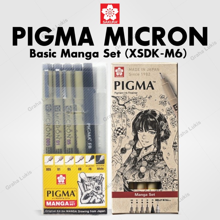 

Sakura Pigma Micron Basic (XSDK-M6)