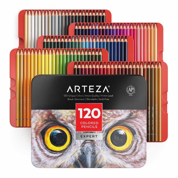 

Arteza 120 Colored Pencils Expert - Pensil Warna 120 pcs.