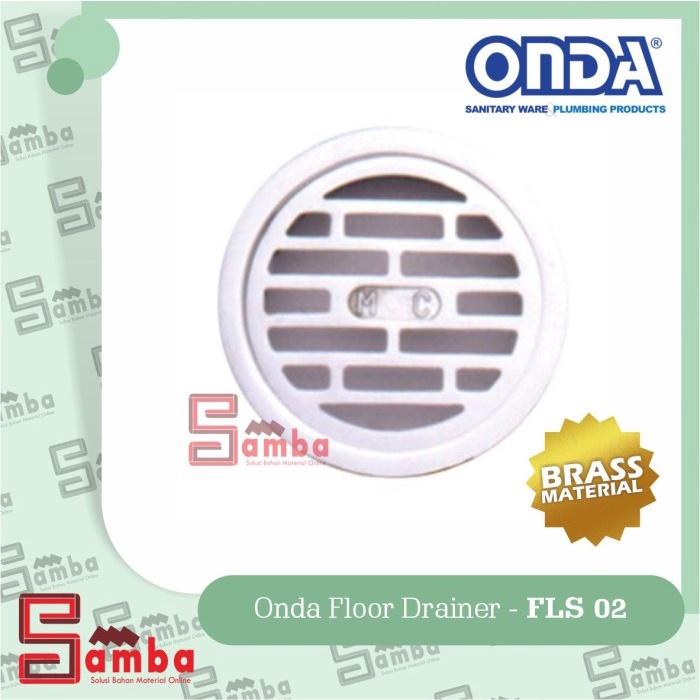 FLOOR DRAIN ONDA FLS 02 / SARINGAN AIR LANTAI KAMAR MANDI