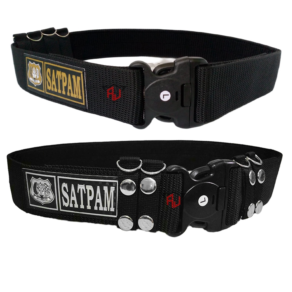 Kopel Satpam lengkap 1 Set Pdl Tebal Original Hitam Putih