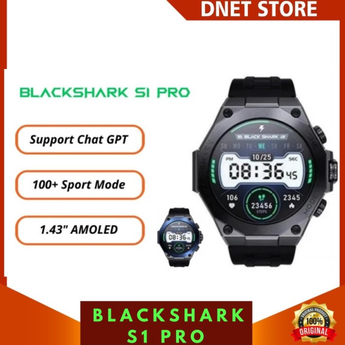 Blackshark S1 Pro Smartwatch Amoled Display