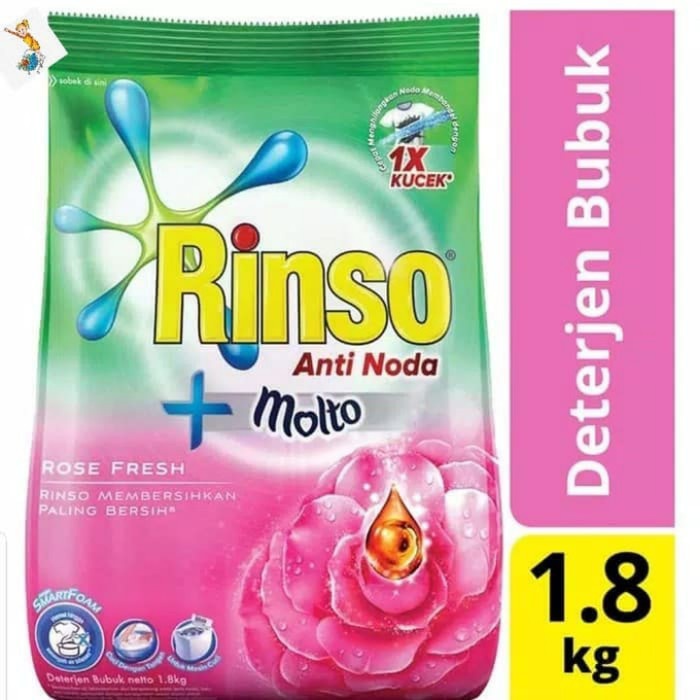 Rinso anti noda+molto1,8kg