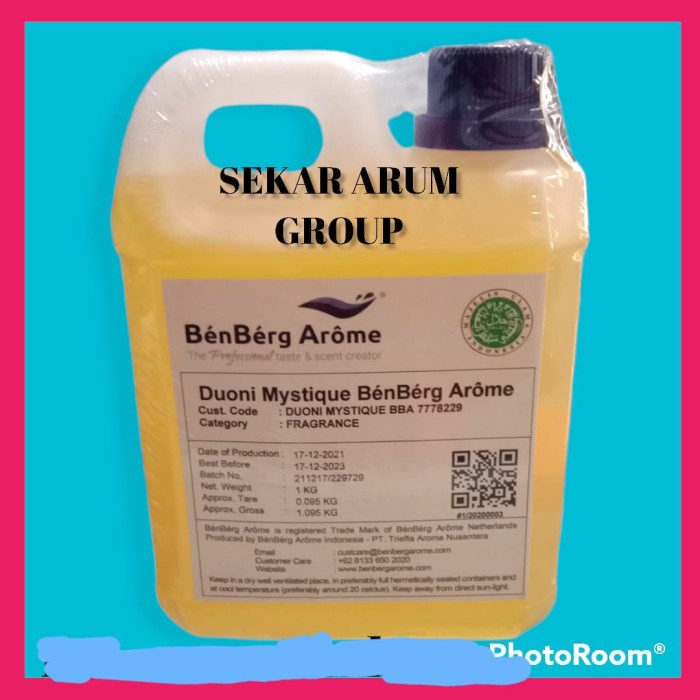 Bibit Parfum Laundry DUONI MYSTIQUE Benberg Arome