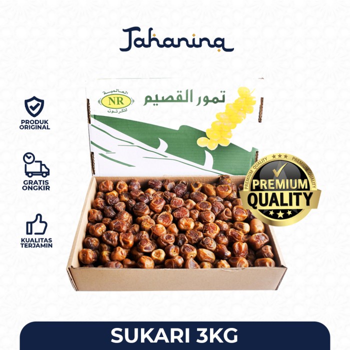 

Kurma Sukari 3kg PREMIUM Sukari BOX