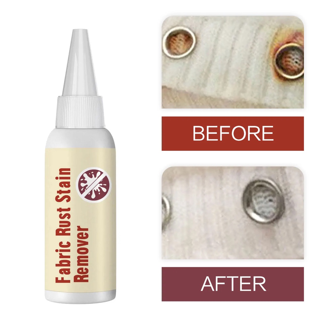 Fabric Rust Stain Remover Clothes Rusts Remover Waterless Clothing Cleaning Effective
