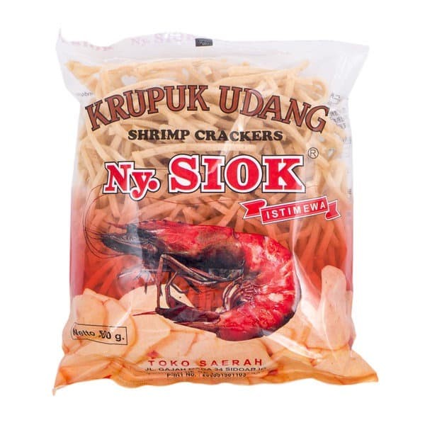 

Kerupuk Udang Ny Siok Stick - 500gr