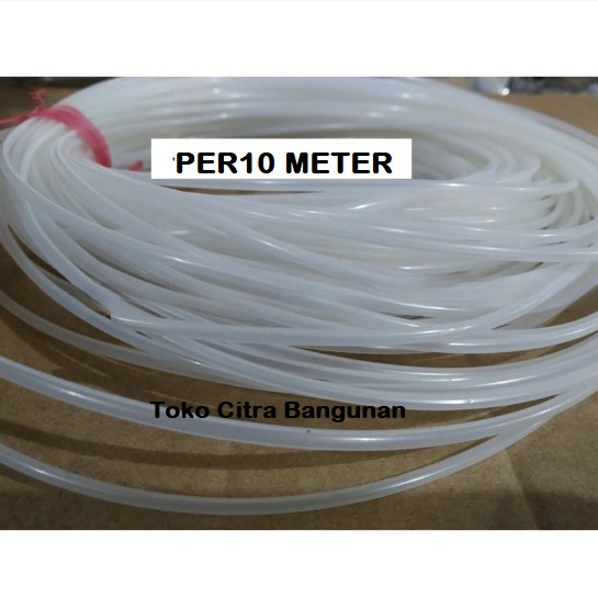 Selang Micro 2.9 mm Kecil Slang Air Sedotan Bening Per 10 meter Depok