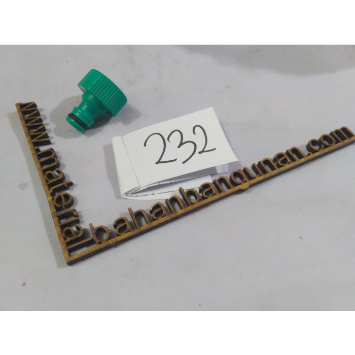 tap konektor 3/4" drat dalam sambungan selang air keraan kran adaptor