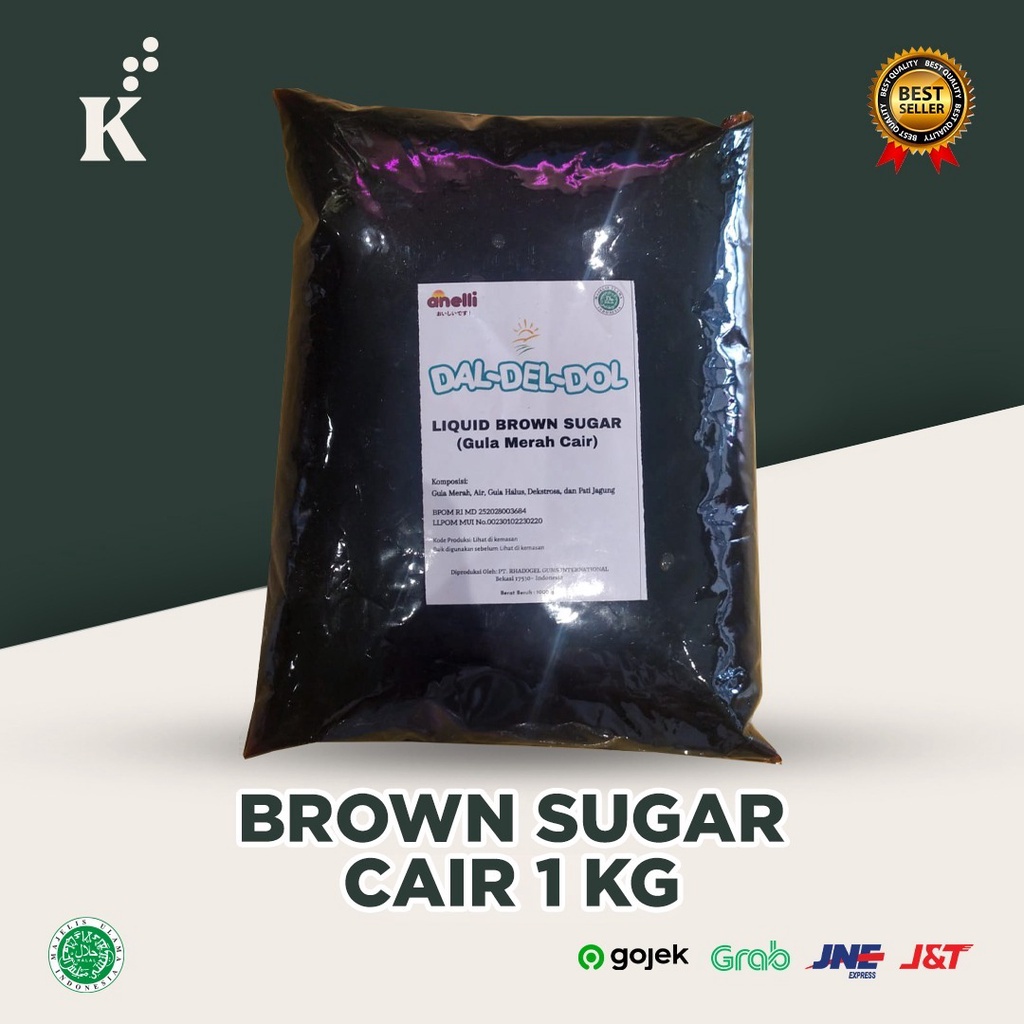 

HJE Brown Sugar Cair 1 Kg