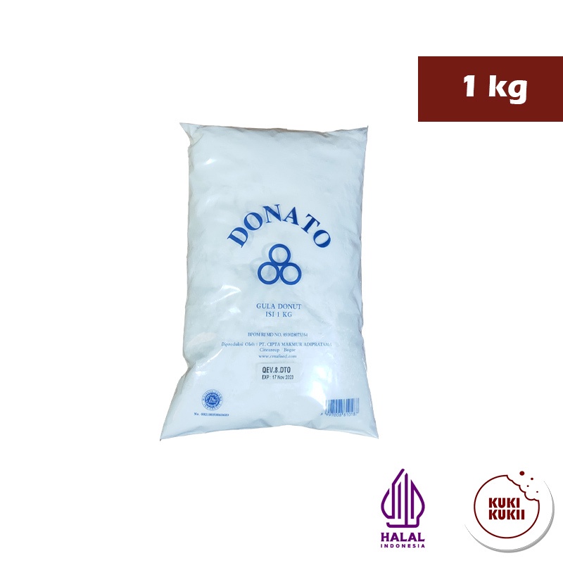 

HJE DONATO Gula Donat 1 KG GULA DINGIN GULA TEPUNG GULA HALUS 1KG