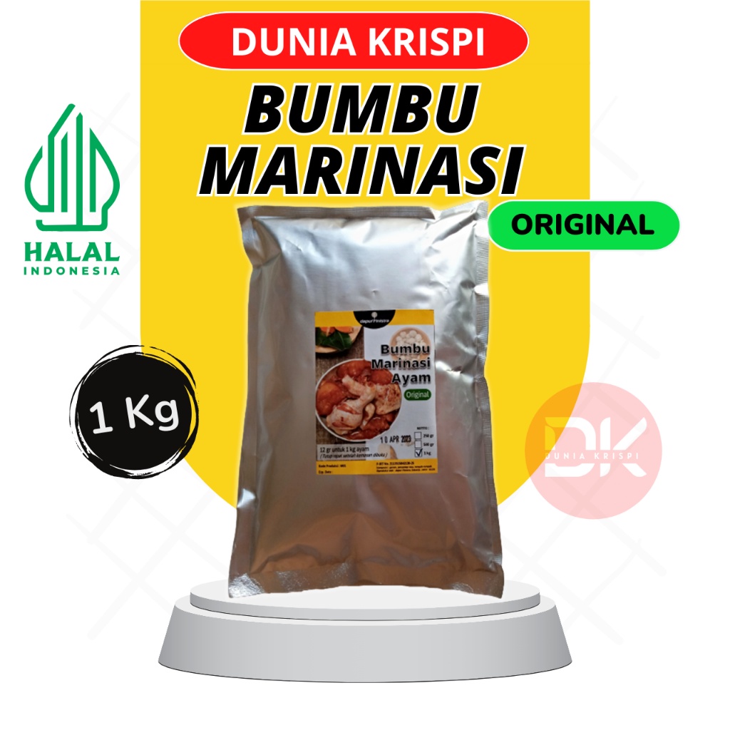 

HJE Bumbu Marinasi Fried Chicken 1 Kg Premium