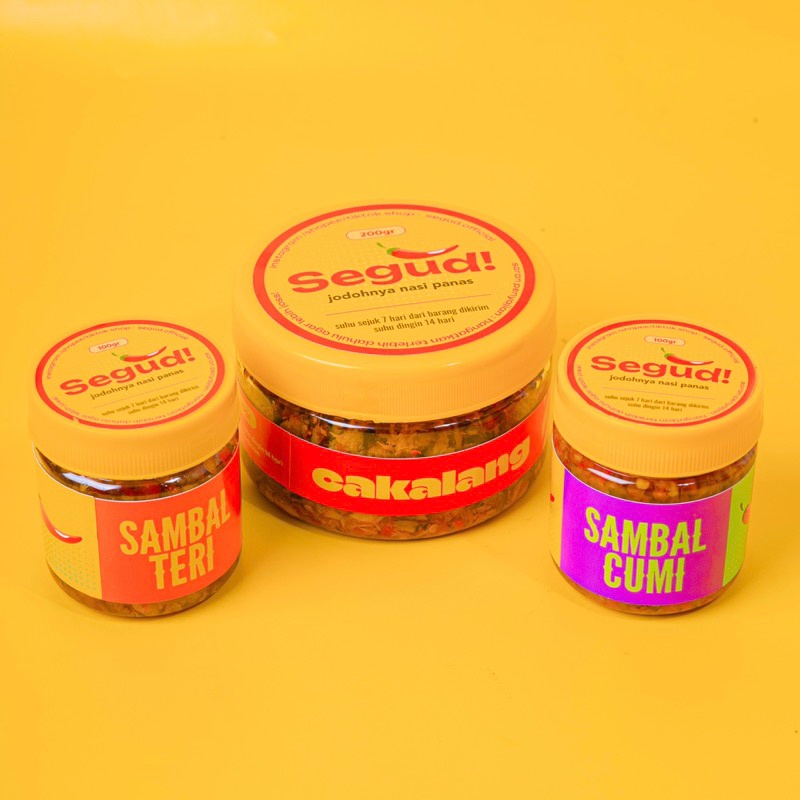 

HJE Paket Sambal Segud 100 Gram & Lauk