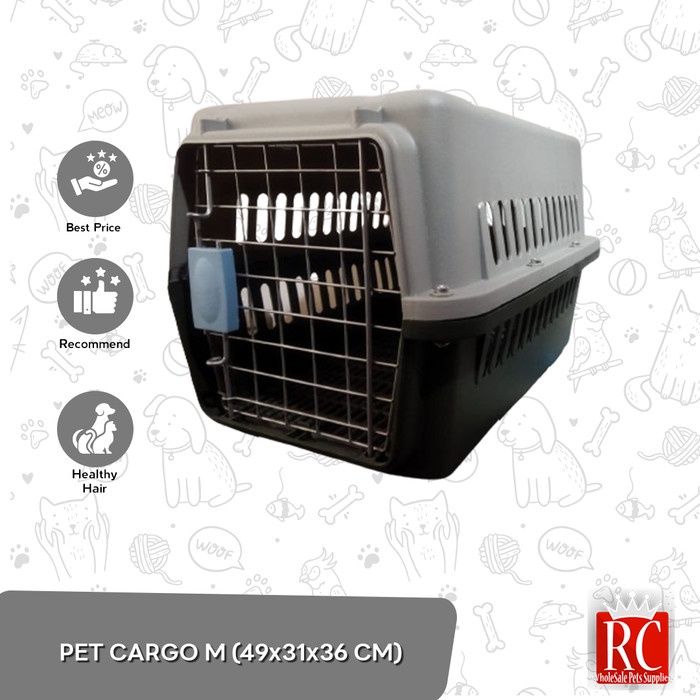 Kandang Kucing / Anjing Portable Ukuran Sedang - Pet Cargo M