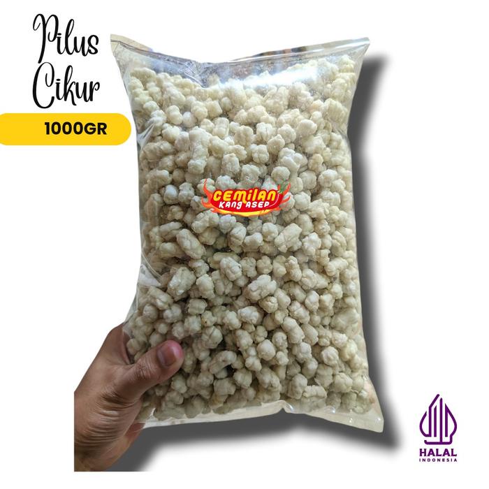 

Snack Pilus Cikur Original Kemasan 1KG Cemilan Food Toping Boci Camilan Makanan Crispy