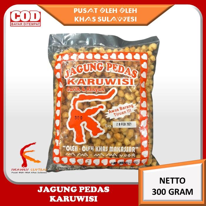 

Jagung Pedas KARUWISI Khas Sulawesi 300 gram Food Popcorn