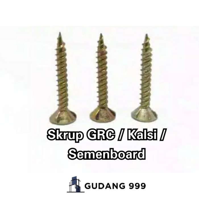 BEST SELLER SKRUP GRC / SEKRUP KALSIBOARD / SKRUP SUNRAY / SCREW KALSI 6x1 1000PCS