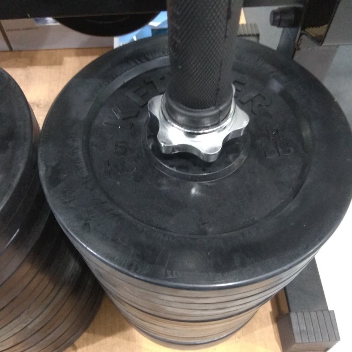 nov Kettler Rubber Plate 5kg - Piringan Dumbell / Barbell Karet
