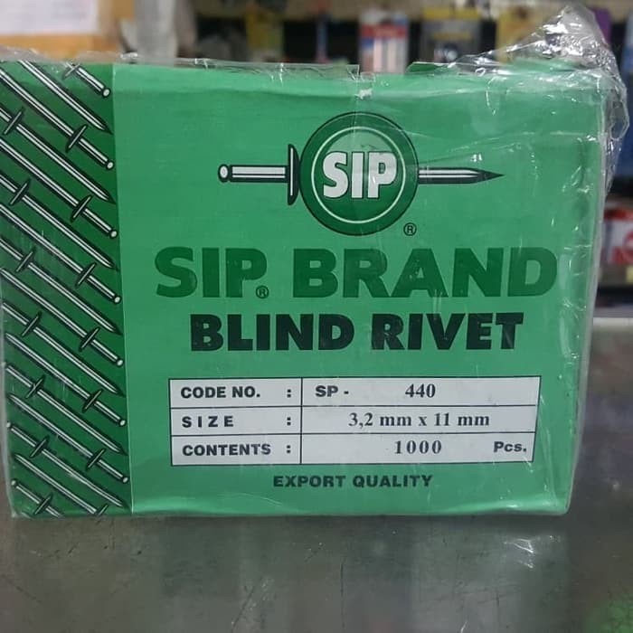 BEST SELLER Paku rivet 3.2mm x 11mm / Paku rivet 3.2 mm / Paku rivet 440 Sip Brand