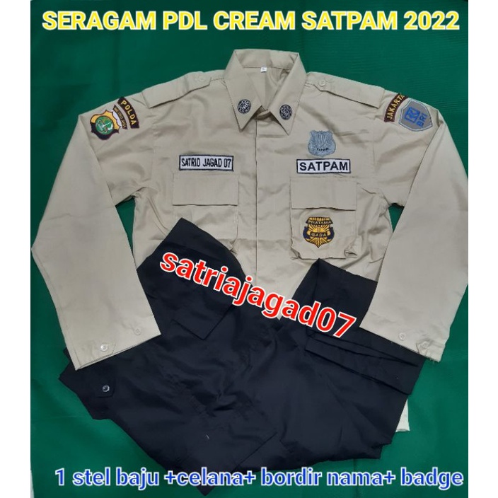 Discount Seragam Cream Pdl Satpam,Seragam Pdl Cream Satpam,Seragam Pdl Security Satpam