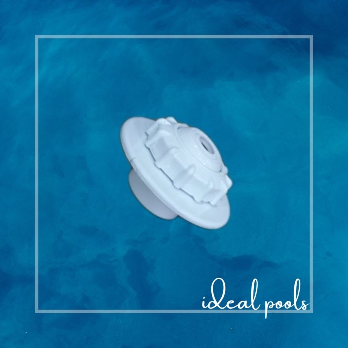 Inlet Kolam Model Emaux 1,5 in Polos - Inlet Fitting Kolam Renang Mirip Emaux