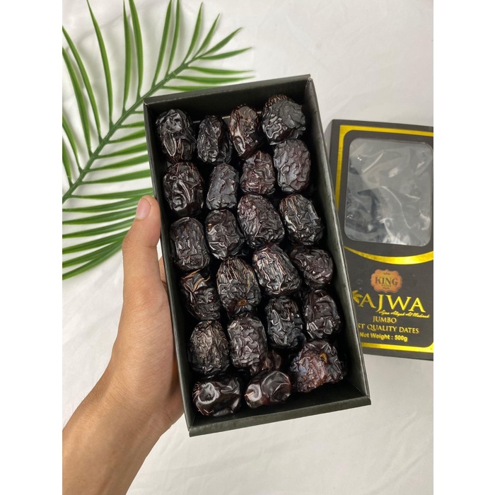 

Kurma Ajwa King Dates jumbo 500gr