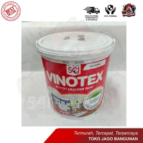 CAT TEMBOK VINOTEX 955 CORAL