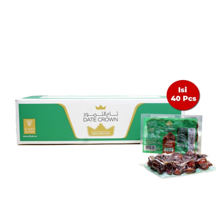 

Kurma Date Crown Khalas Thermo 250 gr - 1 Dus