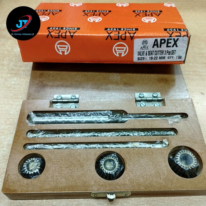 Setting Klep Motor Mobil 18 22 23 24 27 Mm Valve & Seat Cutter Set -Gratisongkir