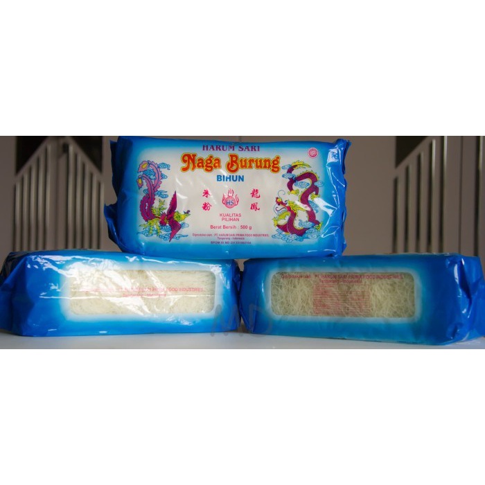 

24pcs Bihun Naga Burung Harum Sari Kualitas Pilihan 500gr (1 karton)