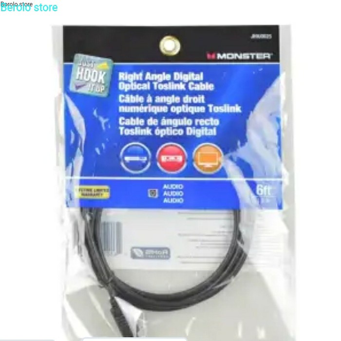 Tebaru Monster Kabel Audio Toslink 1.8 M Berkualitas
