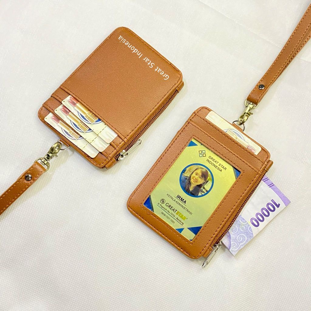 

iK! DOMPET HOLDER ID CARD KARTU I ID CARD HOLDER RESLETING NAME TAG I LANYARD ID CARD NAME TAG