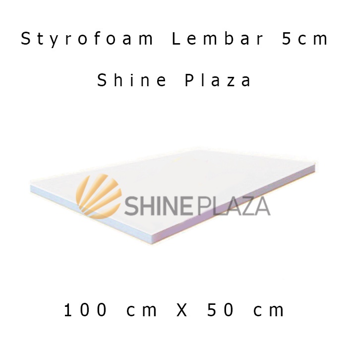 

iK! Styrofoam 5cm Lembaran - Stereofoam 5cm - Gabus 5 cm - Khusus Gosend
