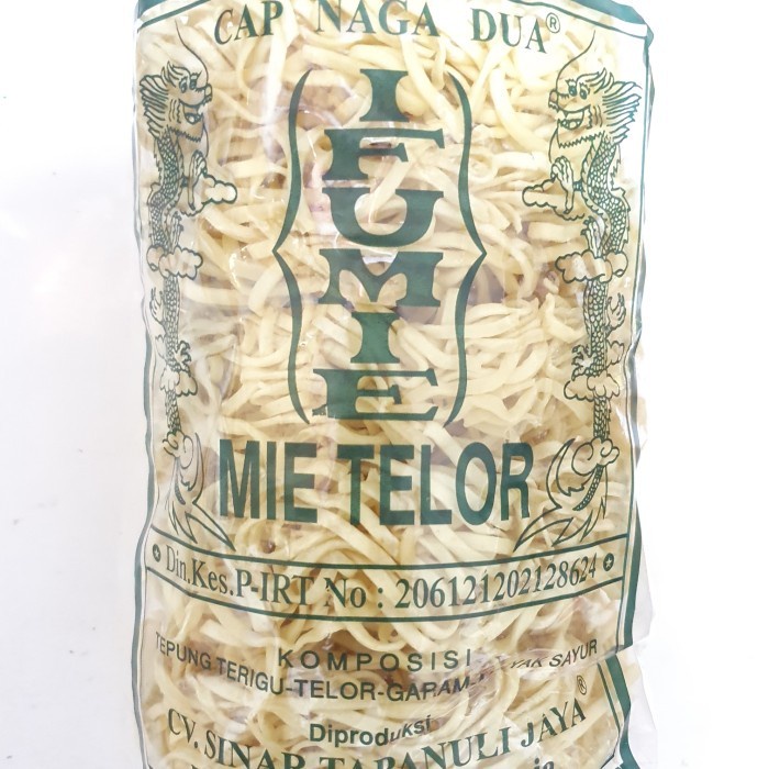 

Ready Ifumie Medan 500Gram Cap Naga Dua (Mie Telur)