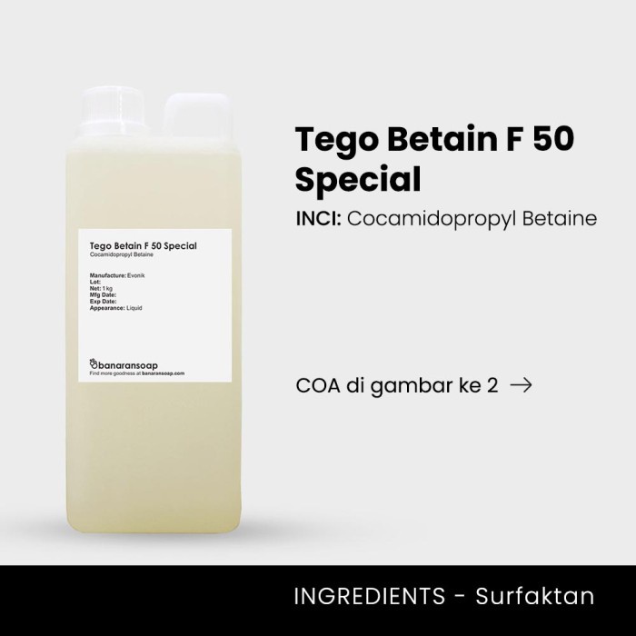 

Ready Cocamidopropyl Betaine (Tego Betain F 50 Special)