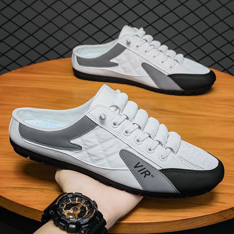 BEST SELLER SEPATU SANDAL SLIP-ON SEPATU SNEAKERS PRIA SEPATU COWOK BACKLESS K31 SNEAKERS TRIP